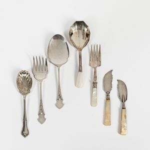 Twenty-six Pieces of Mostly Sterling Flatware