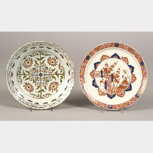 Two Delftware Plates