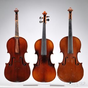 Three Child's Violins