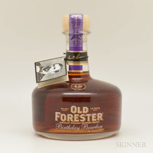 Old Forester Birthday Bourbon 12 Years Old 2001, 1 750ml bottle
