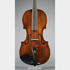 German Violin, Possibly Johann George Lippold, c. 1760