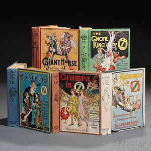 [Wizard of Oz] Ruth Plumly Thompson (1891-1976) Five Titles.