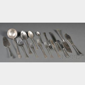 Continental Boxed Silver Flatware Service for Twelve