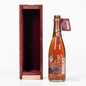 Bookers 10th Anniversary, 1 750ml bottle (owc)