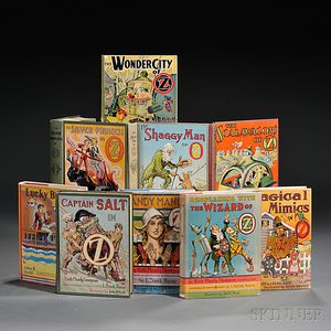[Wizard of Oz] Ruth Plumly Thompson (1891-1976); John R. Neill (1877-1943) and Jack Snow (1907-1956) Nine Titles, 1936-1949.