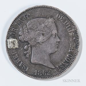 Civil War Silver Coin Identity Disc