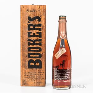 Bookers 25th Anniversary, 1 750ml bottle (owc)