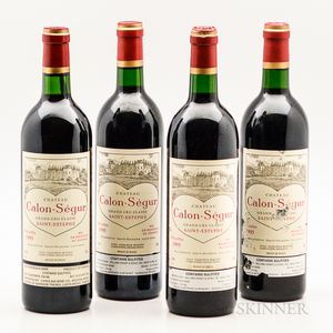 Chateau Calon Segur 1995, 4 bottles