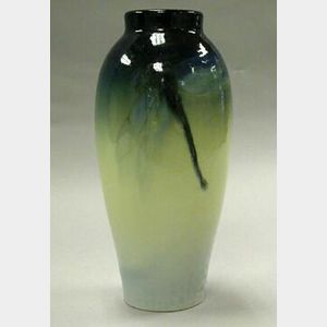 Rookwood Pottery Dragonfly Decorated Vase