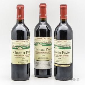 Chateau Pavie 1998, 3 bottles