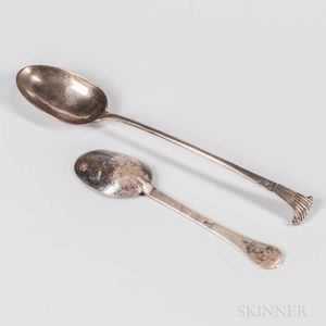 Two Early English Sterling Silver Spoons
