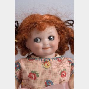 Armand Marseille Bisque Head Googlie-Eyed Doll
