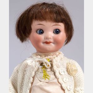 Armand Marseille Bisque Head Googlie-Eyed Doll