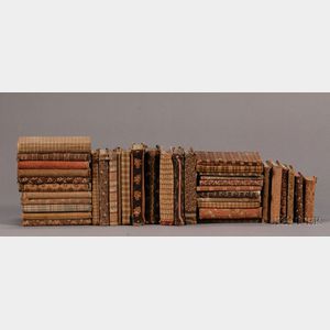Thirty-eight Cloth-Covered Books