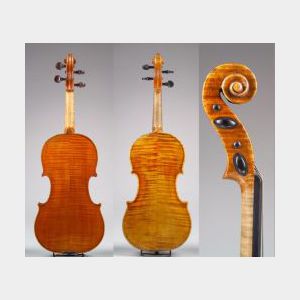 Modern Hungarian Violin, Dezso Barany, Budapest, 1905