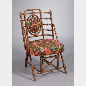 Signed George Hunzinger Walnut Side Chair