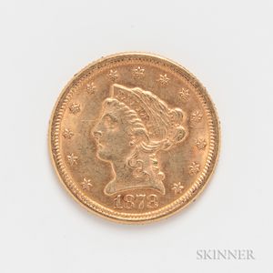 1878 $2.50 Liberty Head Gold Coin. 