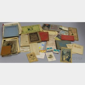 19th and 20th Century Travel Related Ephemera, Souvenirs, and Collectibles