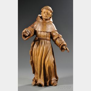 Carving of St. Francis