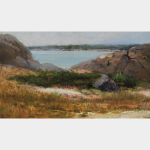 Helen Mary Knowlton (American, 1832-1913) Rockbound Coast