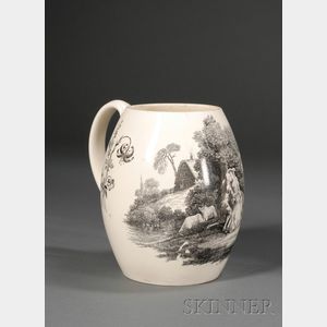 Wedgwood & Co. Creamware Barrel-shaped Mug