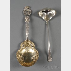 Two Sterling Flatware Serving Pieces