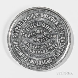 Non-drilled 30th New York "Death To Traitors" Medal