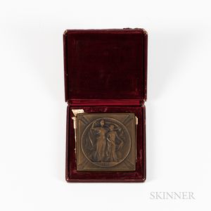 1904 Louisiana Purchase Exposition Bronze Silver Medal