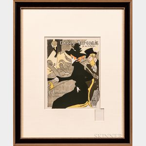 After Henri de Toulouse-Lautrec (French, 1864-1901) Divan Japonais
