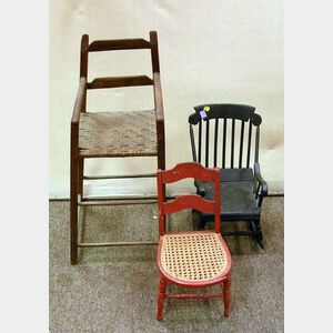 Three Child's Chairs