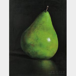 Tom Seghi (American, b. 1942) Green Pear