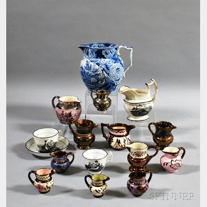 Sixteen Ceramic Vessels