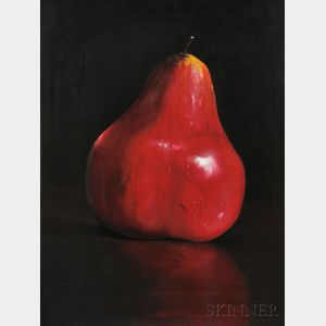 Tom Seghi (American, b. 1942) Red Pear