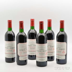Chateau Lynch Bages 1986, 6 bottles