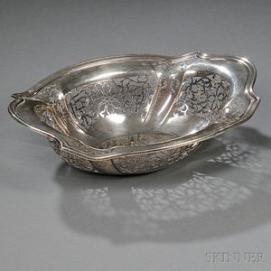 Gorham Sterling Silver Reticulated Dish
