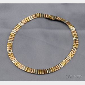 18kt Tricolor Gold Necklace, Van Cleef & Arpels