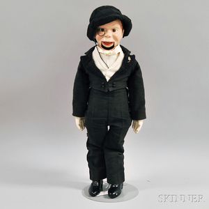 Effanbee Composition and Cloth Charlie McCarthy Doll