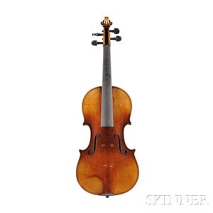 Modern German Violin, Albert Goetz, 1914