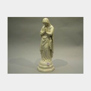 Belleek Porcelain Figure of The Blessed Virgin Mary