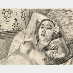 Henri Matisse (French, 1869-1954) Le repos du modèle
