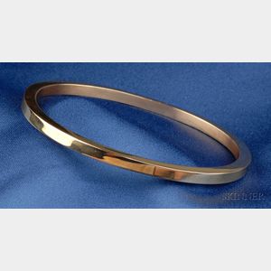14kt Gold Bangle Bracelet, Kieselstein-Cord