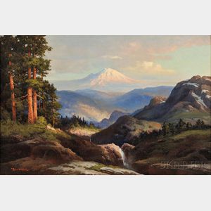 Robert William Wood (American, 1889-1979) Mount Rainier, Washington