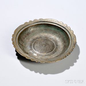 Tinned Bronze Dish