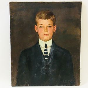 Kenneth Frazier (American, 1867-1949) Two Portraits: David Sears