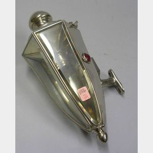 Pierce-Arrow Motor Co. Nickel Plated Auto Lamp