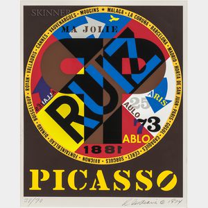 Robert Indiana (American, b. 1928) Picasso