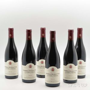 Clavelier Chambolle Musigny La Combe dOrveaux 2012, 6 bottles