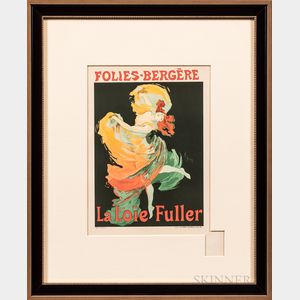 After Jules Chéret (French, 1836-1932) Folies-Begère, La Loïe Fuller