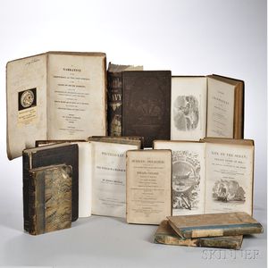 Maritime Subjects, 19th Century, Nine Titles in Ten Volumes.