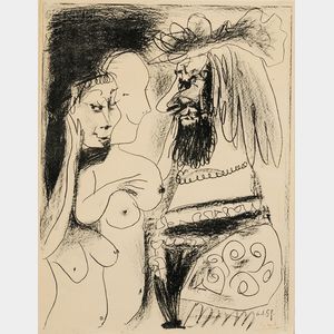 Pablo Picasso (Spanish, 1881-1973) Le vieux roi